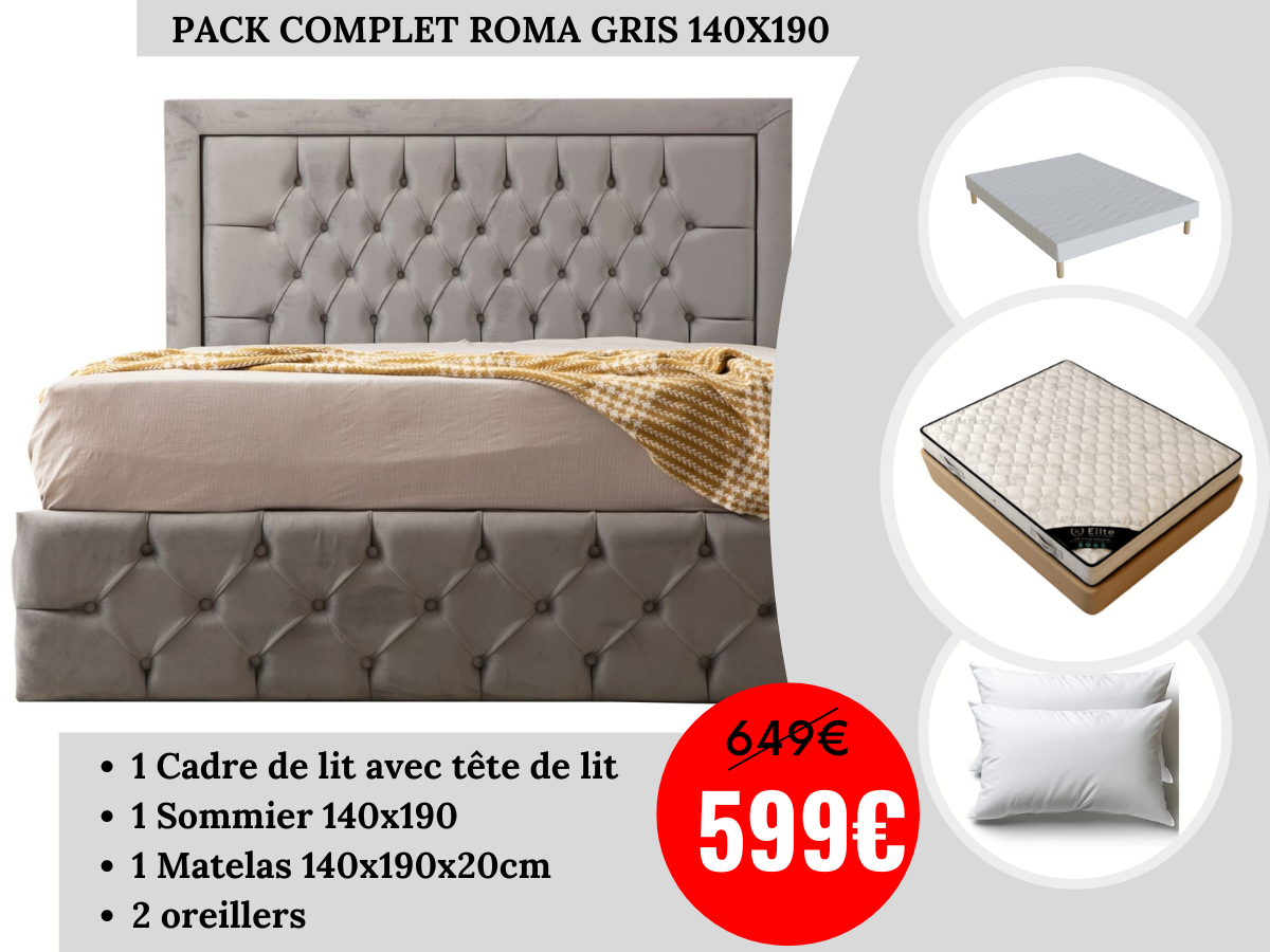 PACK COMPLET ROMA 140X190