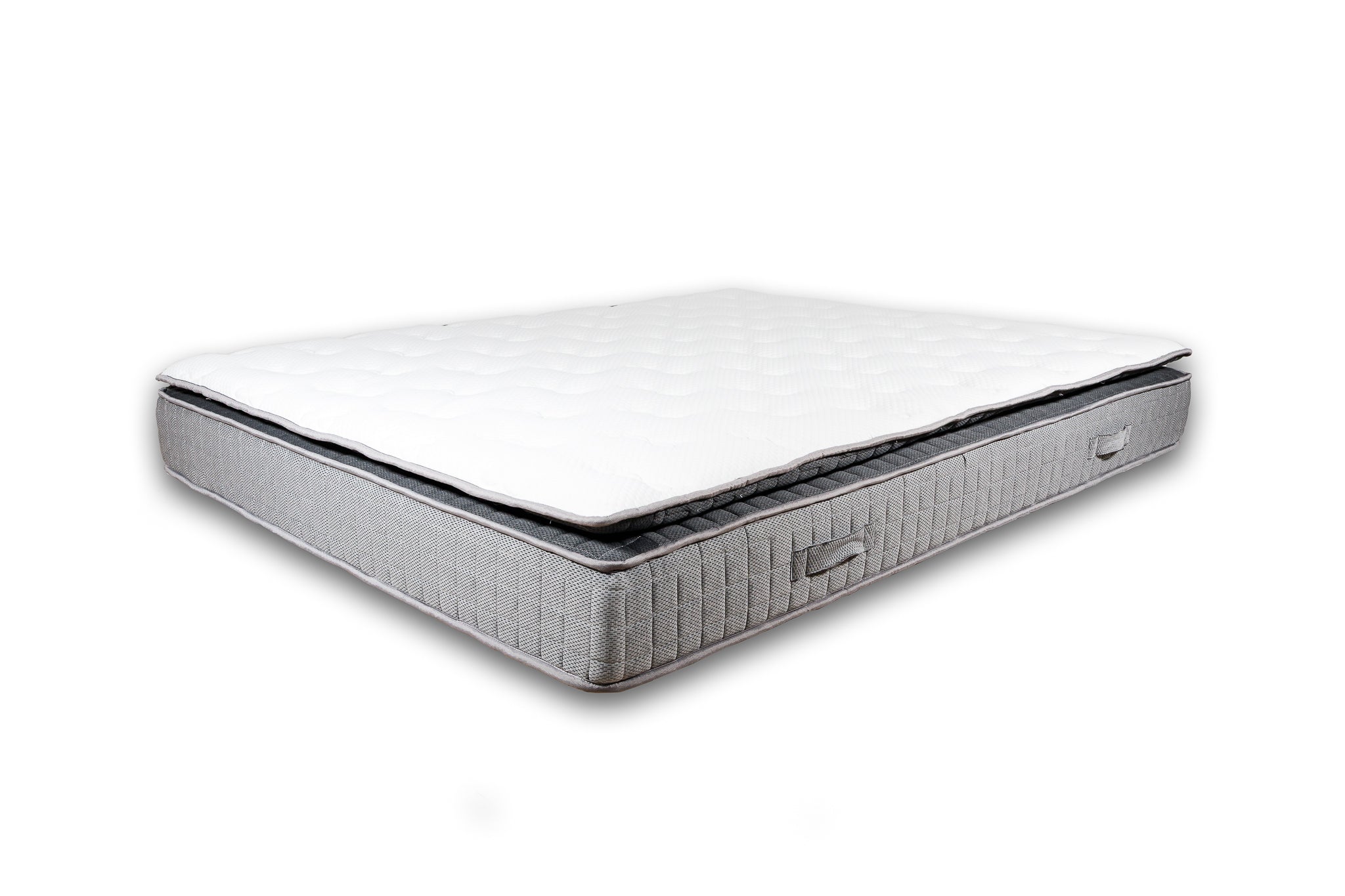 Matelas ROYAL à Ressorts Ensachés 26 cm 140x190 + Surmatelas Mousse