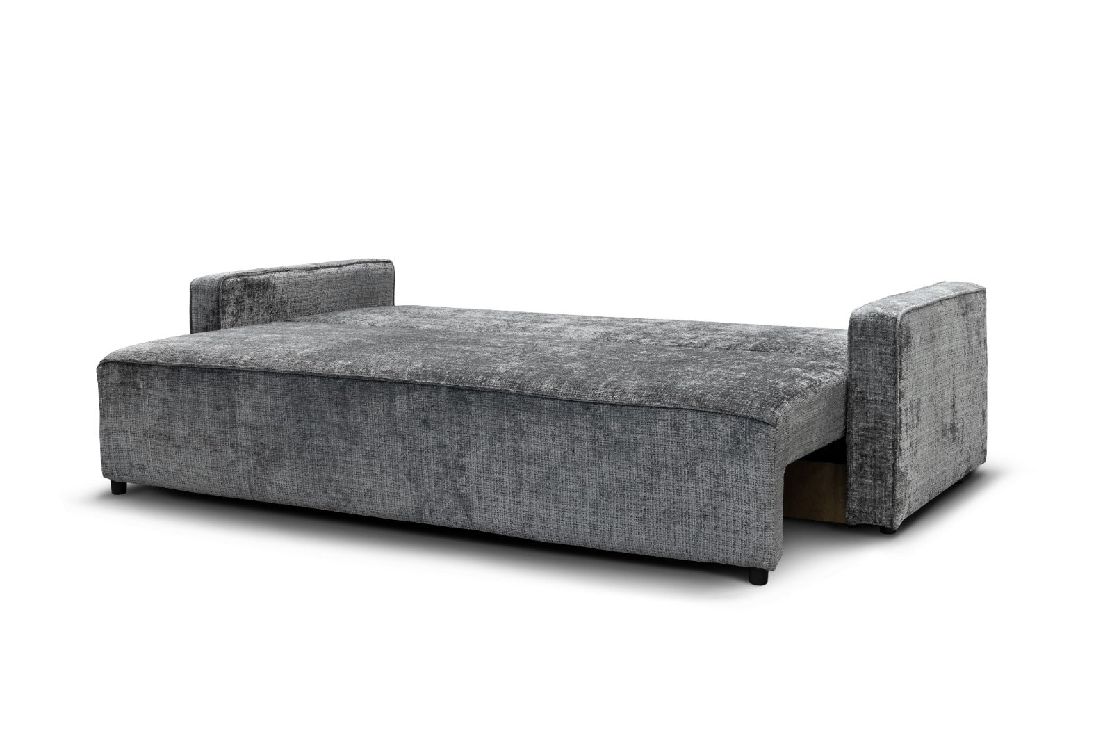 Canapé convertible NICOLE marbella gris anthracite