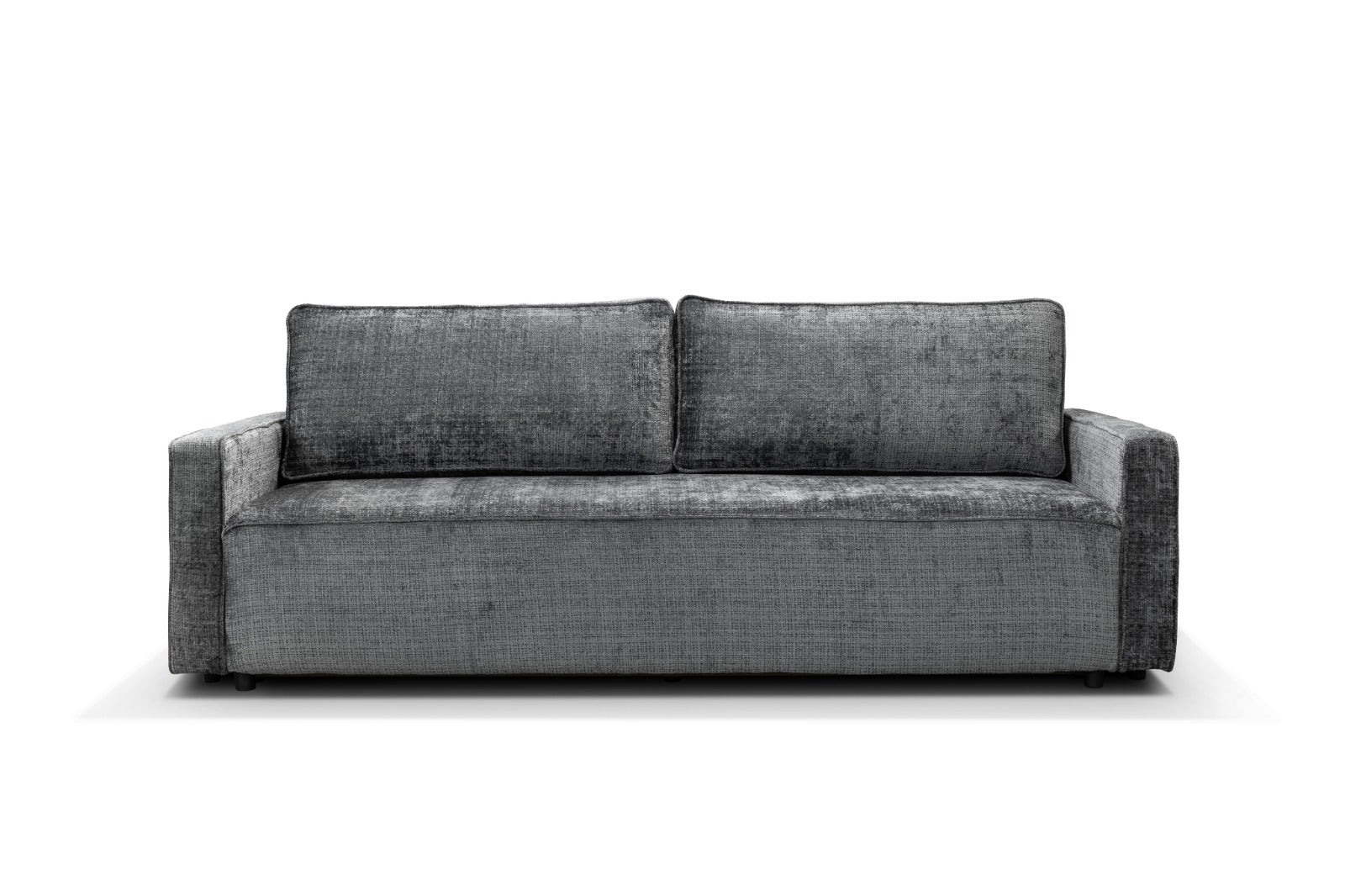 Canapé convertible NICOLE marbella gris anthracite