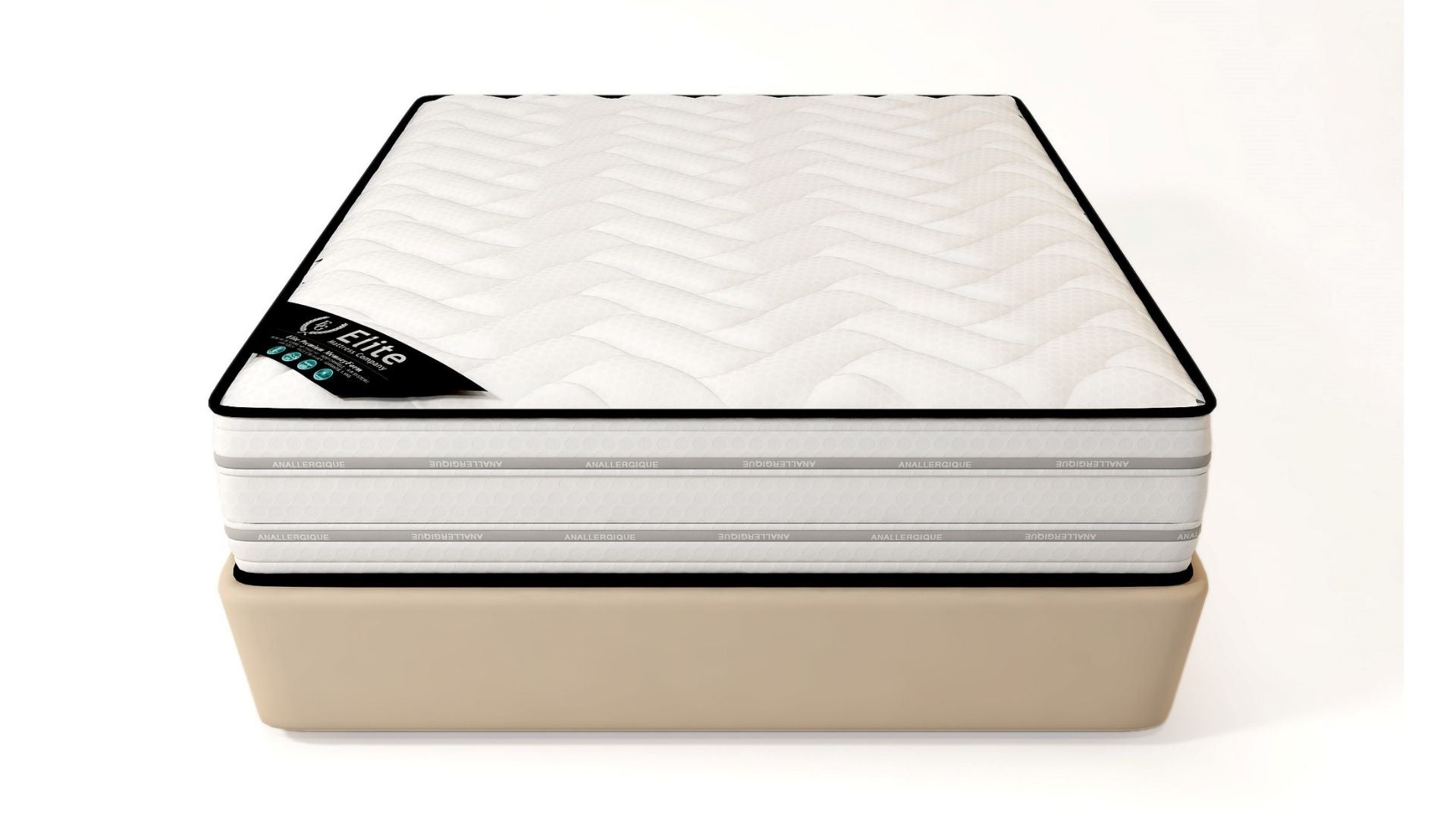Sommier + Matelas Memoire de Forme 25cm d'Epaisseur