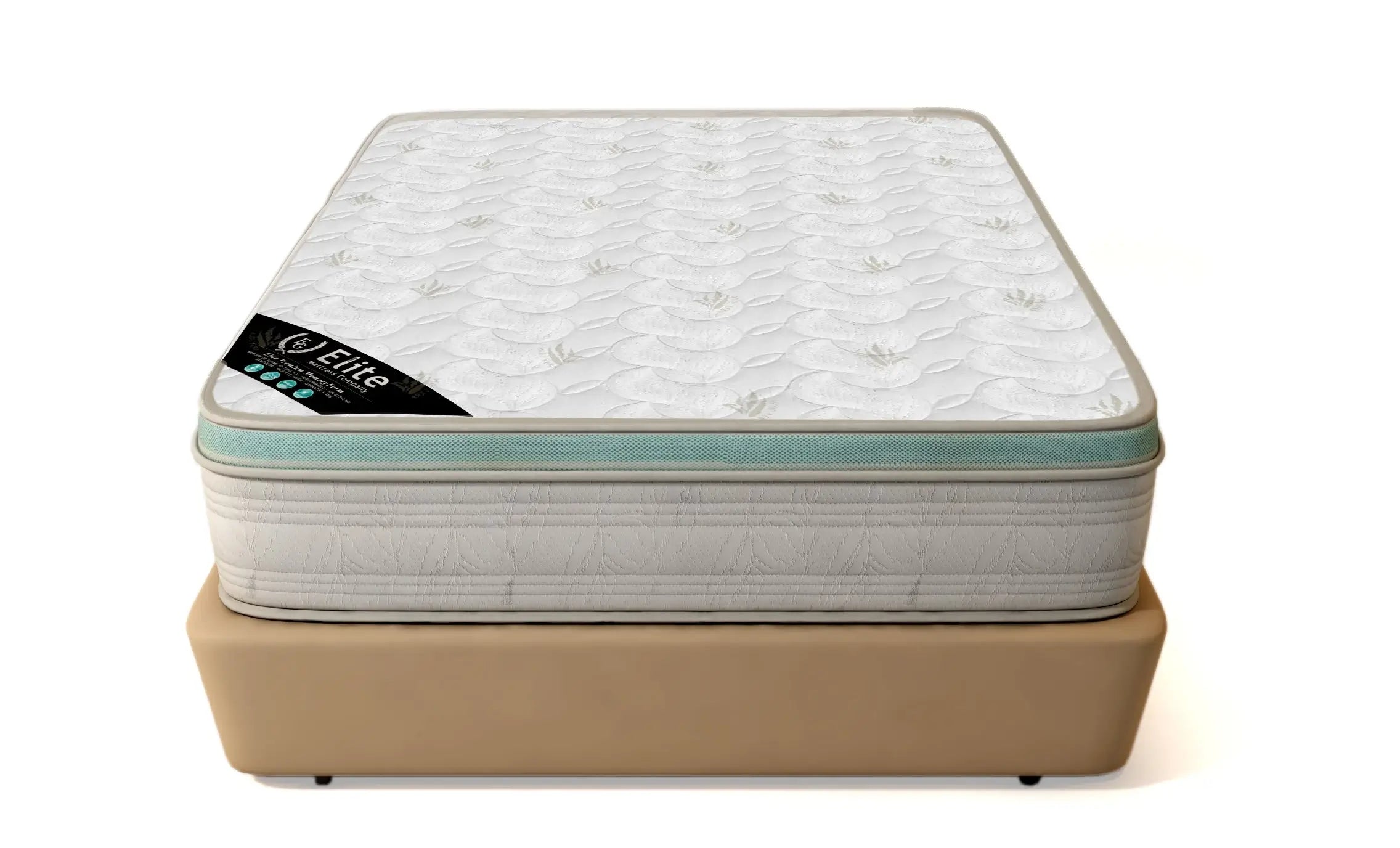 Matelas Elite Memoire de Forme 27cm d'Epaisseur Aloe Vera 2 places