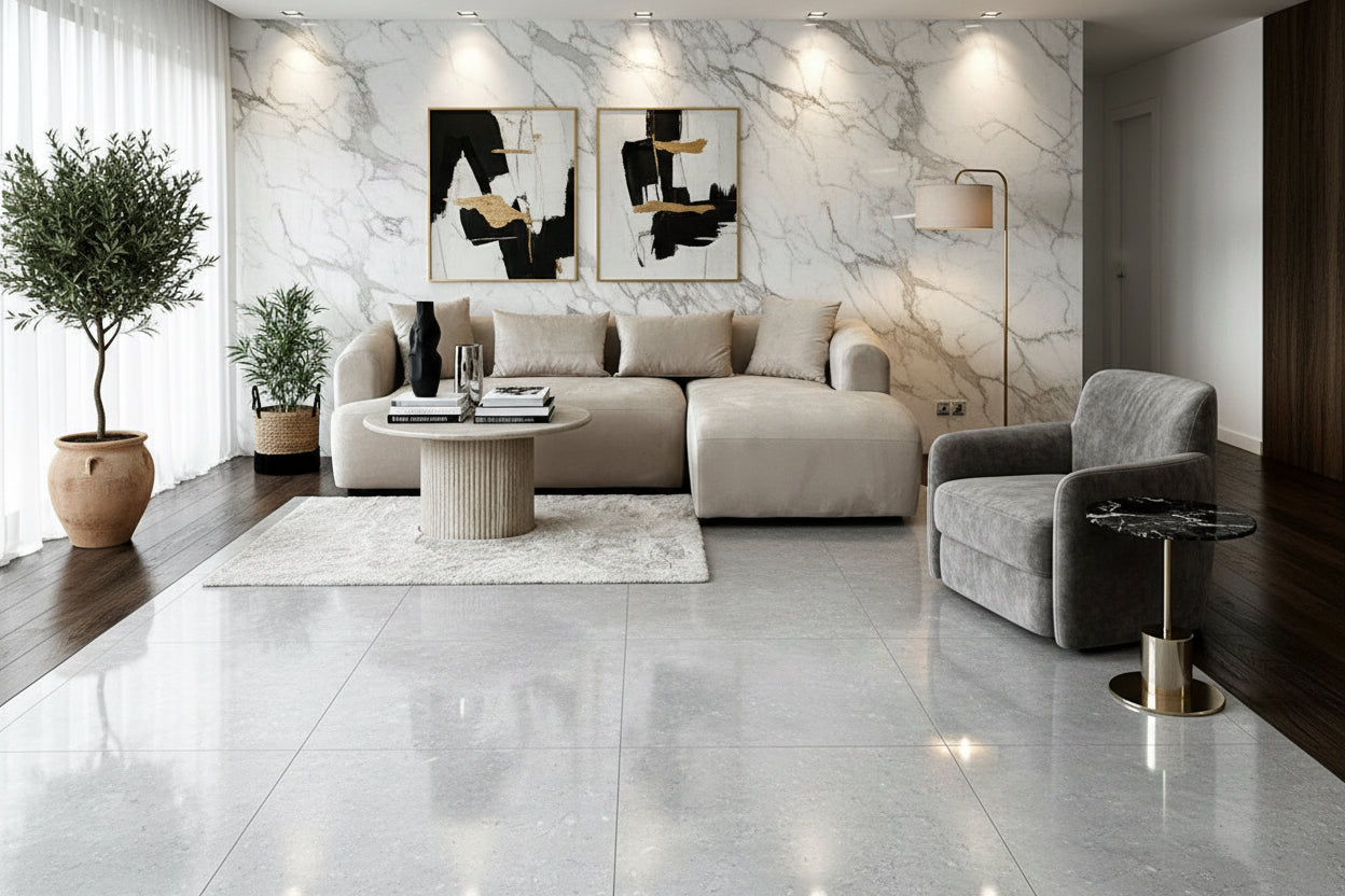 Canapé d’Angle Ela Velours Beige, 4 Places, Tissu Côtelé Luxe, Canapé Salon Moderne