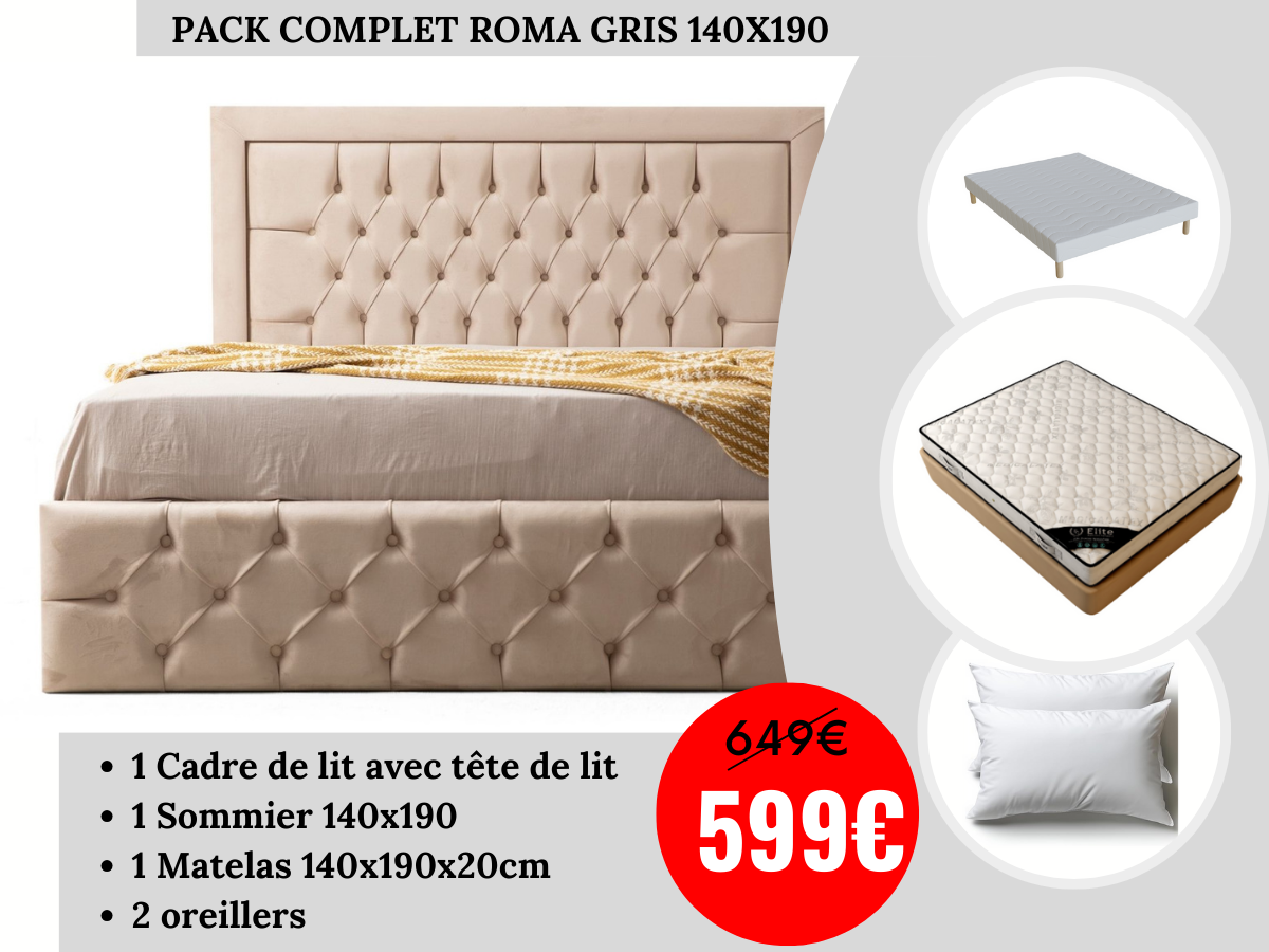 PACK COMPLET ROMA 140X190