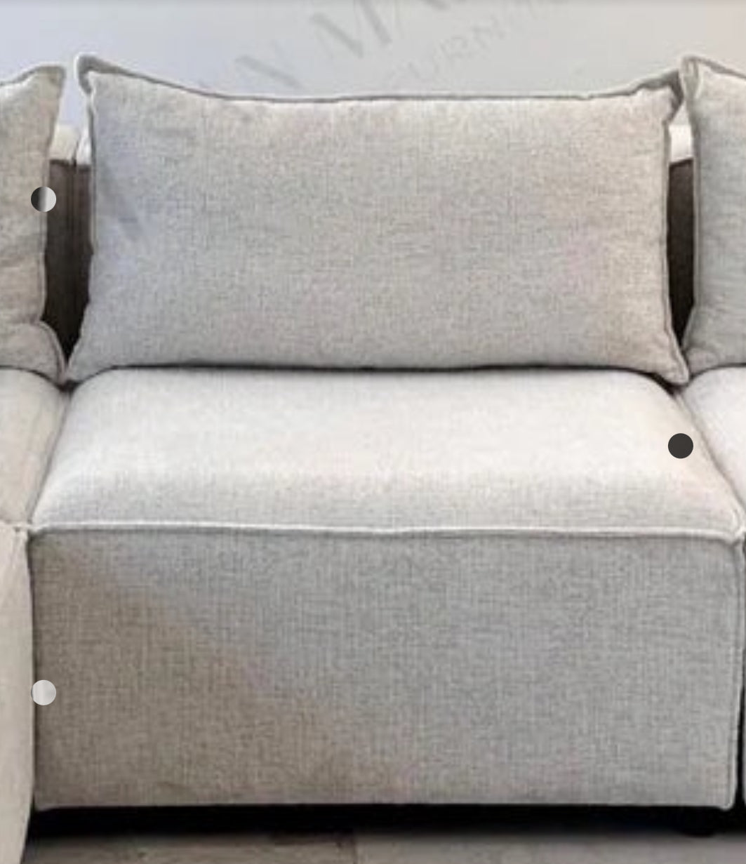 Assise Canapé ELEGANCE Chenille