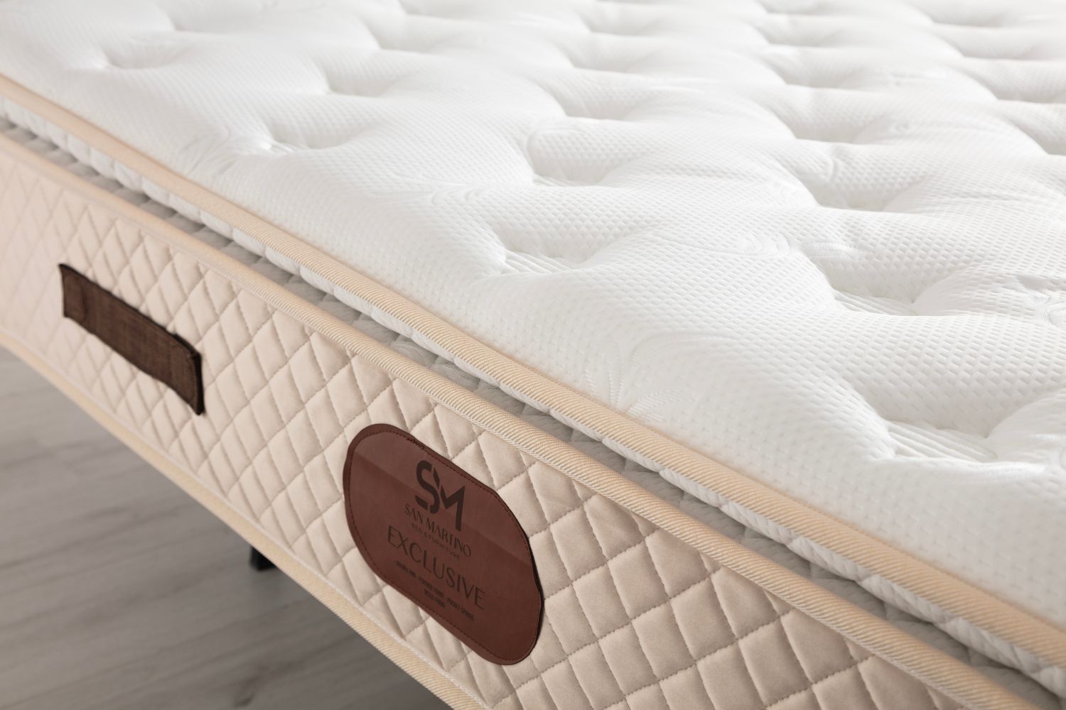 Matelas Exclusive Ressort 32cm d'Epaisseur Beige