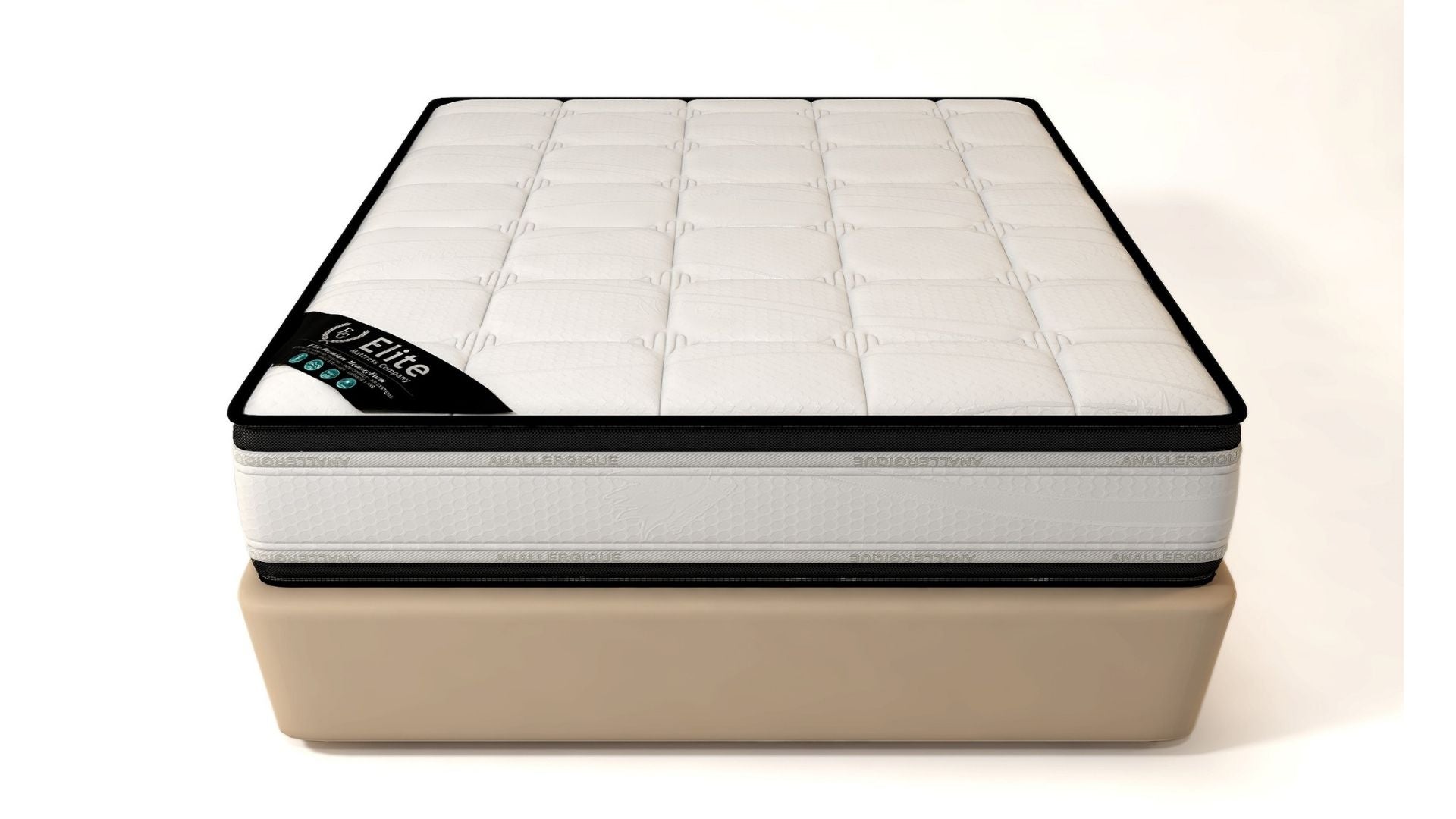 Sommier + Matelas 22cm d'Epaisseur